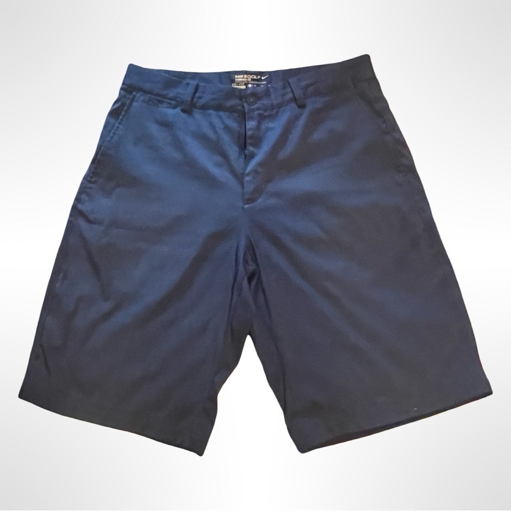 Nike Golf Casual Shorts Navy Blue Long Chino Stretch CU9740-003 Men's Size 30